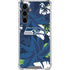NFL Seattle Seahawks Tropical Print Galaxy S23 FE Clear Case