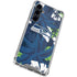 NFL Seattle Seahawks Tropical Print Galaxy S23 FE Clear Case