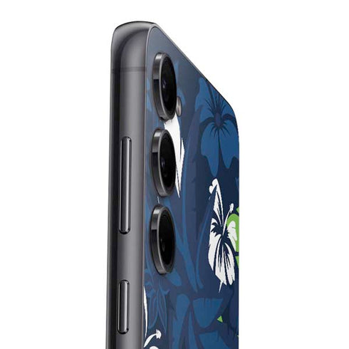 NFL Seattle Seahawks Tropical Print Galaxy S23 Skin