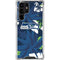 NFL Seattle Seahawks Tropical Print Galaxy S24 Ultra Clear Case
