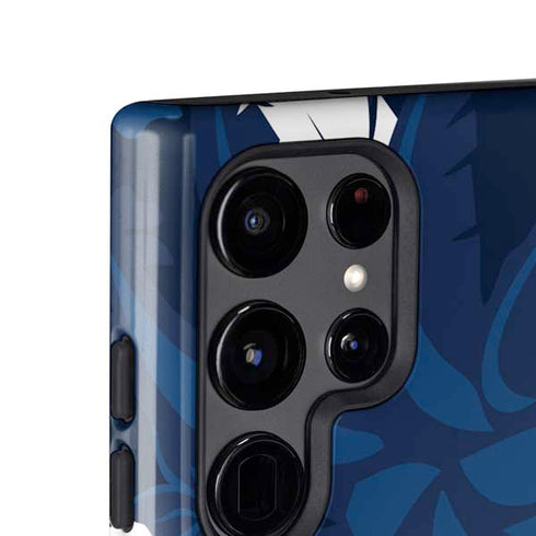 NFL Seattle Seahawks Tropical Print Galaxy S24 Ultra Impact Case