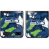 NFL Seattle Seahawks Tropical Print Galaxy Z Flip Skin