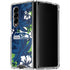 NFL Seattle Seahawks Tropical Print Galaxy Z Fold4 5G Clear Case