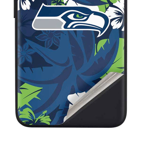 NFL Seattle Seahawks Tropical Print Google Pixel 4a Skin