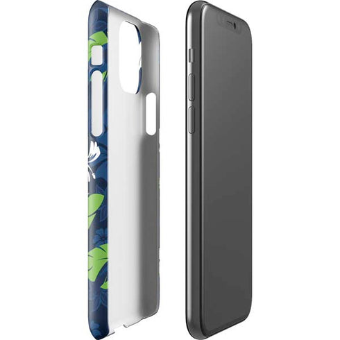 NFL Seattle Seahawks Tropical Print iPhone 11 Pro Lite Case