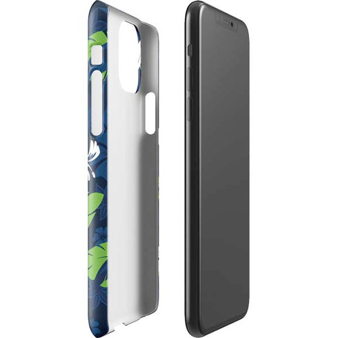 NFL Seattle Seahawks Tropical Print iPhone 11 Pro Max Lite Case