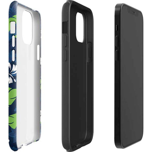 NFL Seattle Seahawks Tropical Print iPhone 12 Pro Impact Case