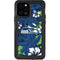 NFL Seattle Seahawks Tropical Print iPhone 12 Pro Waterproof Case