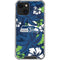 NFL Seattle Seahawks Tropical Print iPhone 15 Plus Clear Case