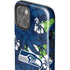 NFL Seattle Seahawks Tropical Print iPhone 15 Impact Case