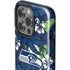 NFL Seattle Seahawks Tropical Print iPhone 14 Pro Impact Case