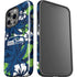 NFL Seattle Seahawks Tropical Print iPhone 14 Pro Impact Case