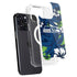 NFL Seattle Seahawks Tropical Print iPhone 15 Pro MagSafe Case