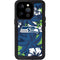 NFL Seattle Seahawks Tropical Print iPhone 14 Pro Waterproof Case