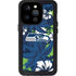 NFL Seattle Seahawks Tropical Print iPhone 14 Pro Waterproof Case