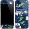 NFL Seattle Seahawks Tropical Print iPhone 5/5s/5SE Skin