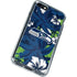 NFL Seattle Seahawks Tropical Print iPhone SE (2nd & 3rd Gen) Clear Case