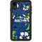 NFL Seattle Seahawks Tropical Print iPhone XR Waterproof Case