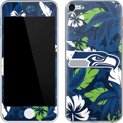 NFL Seattle Seahawks Tropical Print Apple iPod Skin