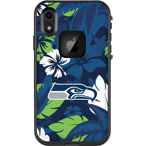 NFL Seattle Seahawks Tropical Print LifeProof Fre iPhone Skin