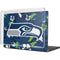 NFL Seattle Seahawks Tropical Print MacBook Pro 16in (2021-25) Case plus Skin