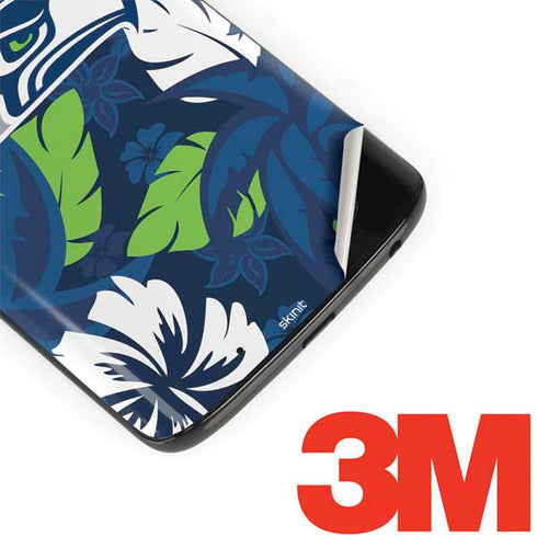 NFL Seattle Seahawks Tropical Print Moto G6 Skin