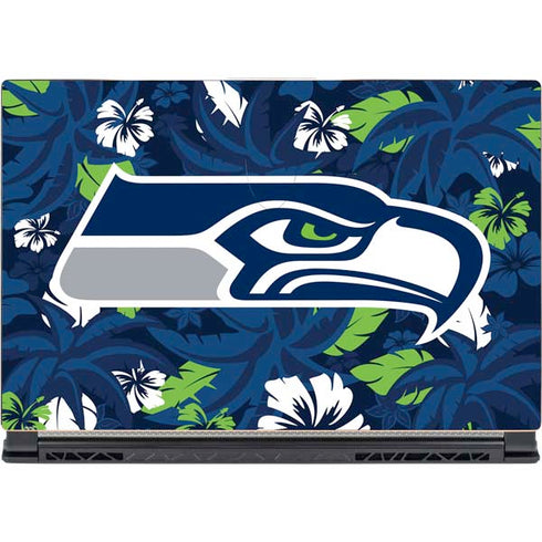 NFL Seattle Seahawks Tropical Print MSI GS65 Stealth Laptop Skin