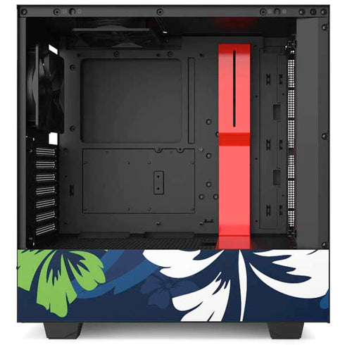 NFL Seattle Seahawks Tropical Print NZXT H510 Compact ATX Mid-Tower Case Skin