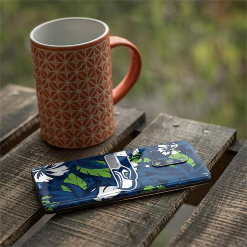 NFL Seattle Seahawks Tropical Print OnePlus 7 Pro Skin