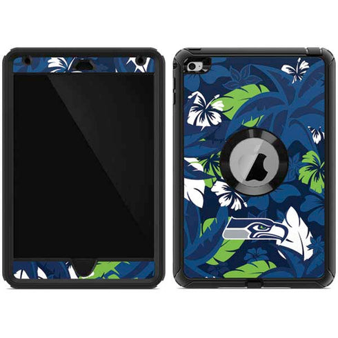 NFL Seattle Seahawks Tropical Print Otterbox Defender iPad Skin