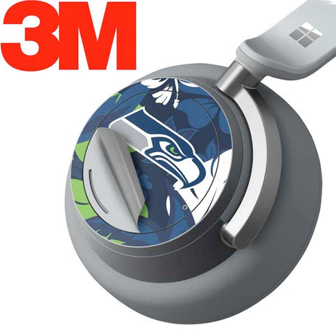 NFL Seattle Seahawks Tropical Print Surface Headphones Skin