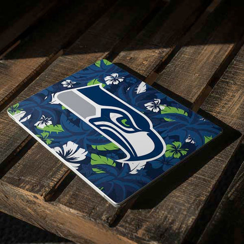 NFL Seattle Seahawks Tropical Print Surface Laptop 2 Skin