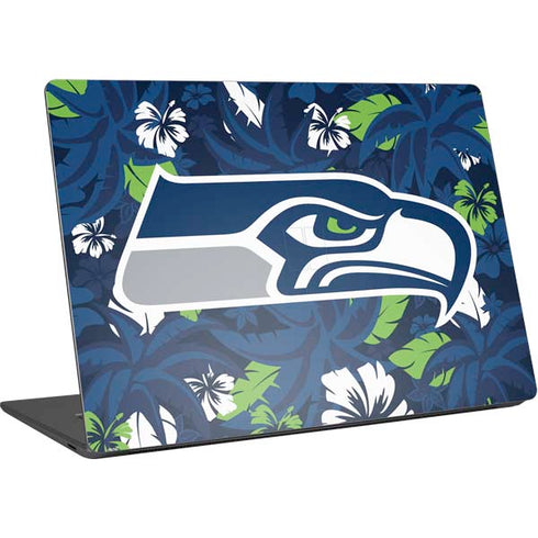NFL Seattle Seahawks Tropical Print Surface Laptop 4 15in Skin