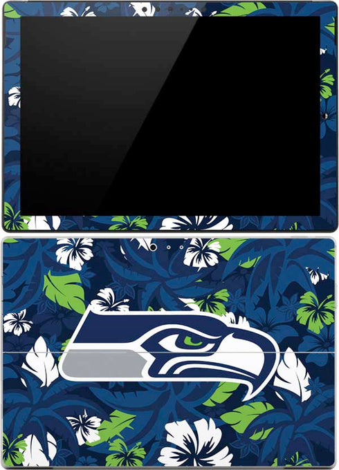 NFL Seattle Seahawks Tropical Print Surface Pro (2017) Skin