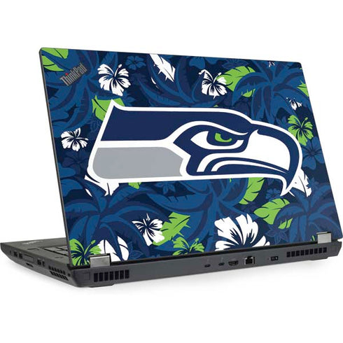 NFL Seattle Seahawks Tropical Print Lenovo ThinkPad Skin