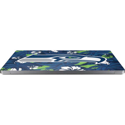 NFL Seattle Seahawks Tropical Print Universal Laptop 13in (10.6 x 7.6in) Skin