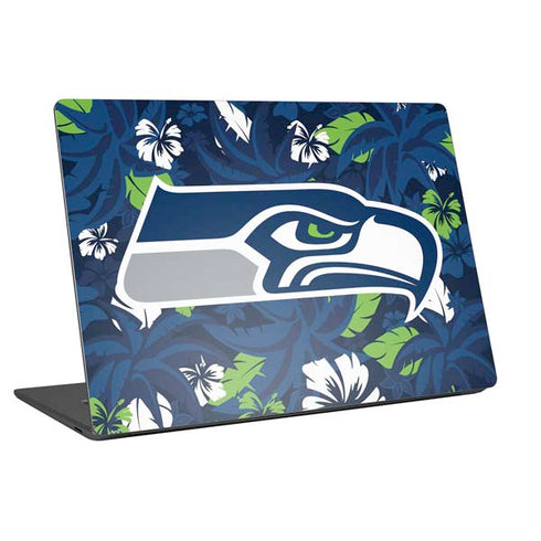 NFL Seattle Seahawks Tropical Print Universal Laptop 14in (11.4 x 8.2in) Skin