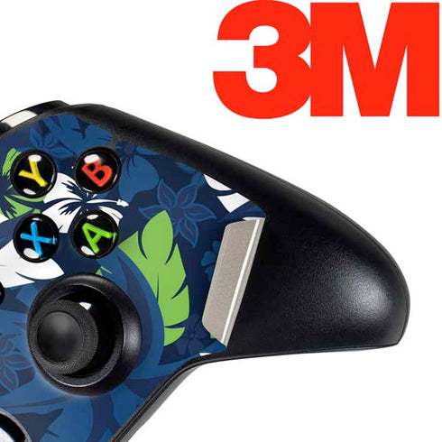 NFL Seattle Seahawks Tropical Print Xbox One Controller Skin