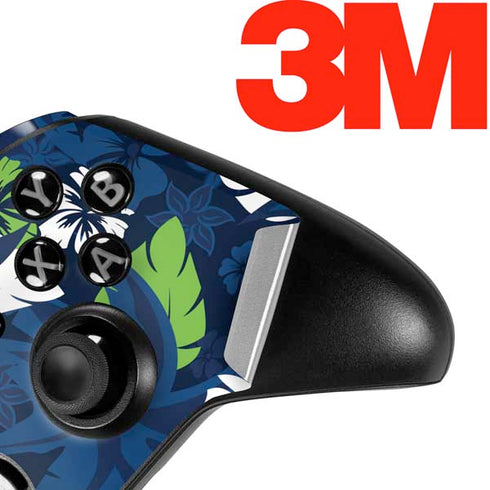 NFL Seattle Seahawks Tropical Print Xbox One Elite Controller Skin