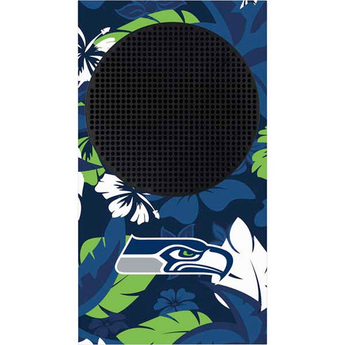 NFL Seattle Seahawks Tropical Print Xbox Series S Console Skin