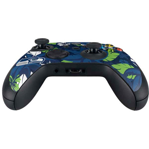 NFL Seattle Seahawks Tropical Print Xbox Series X Controller Skin