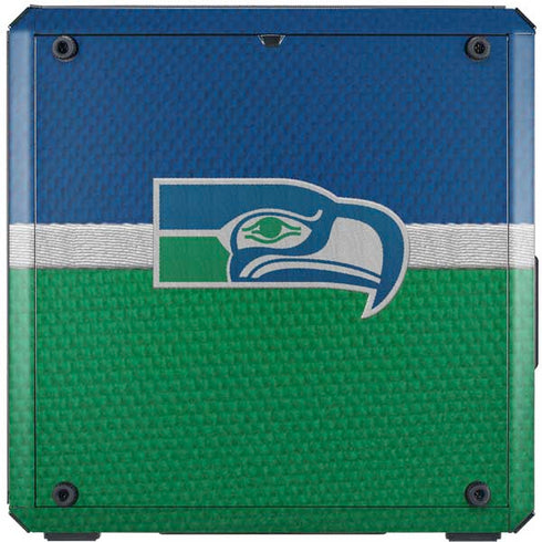 NFL Seattle Seahawks Vintage Cooler Master MasterBox Q300L Mini Tower Skin