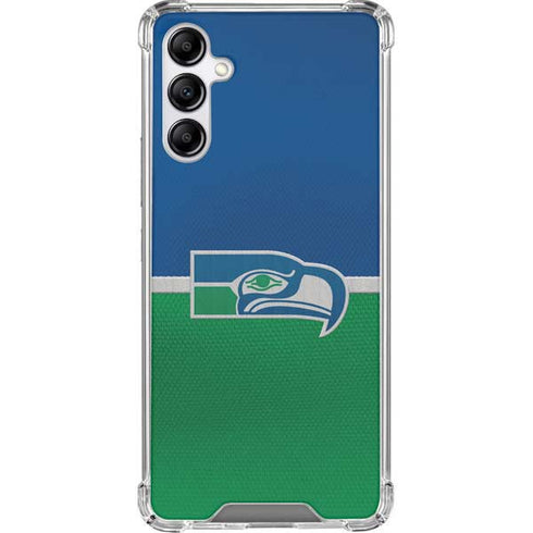 NFL Seattle Seahawks Vintage Galaxy A14 5G Clear Case