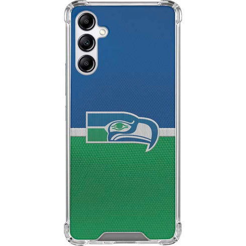 NFL Seattle Seahawks Vintage Galaxy A15 5G Clear Case