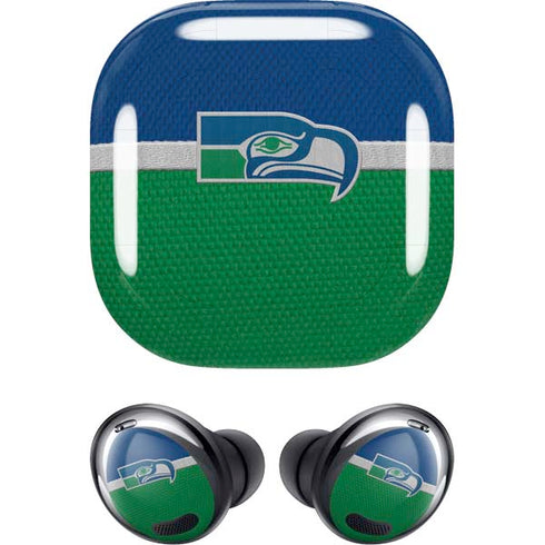 NFL Seattle Seahawks Vintage Galaxy Buds Pro Skin