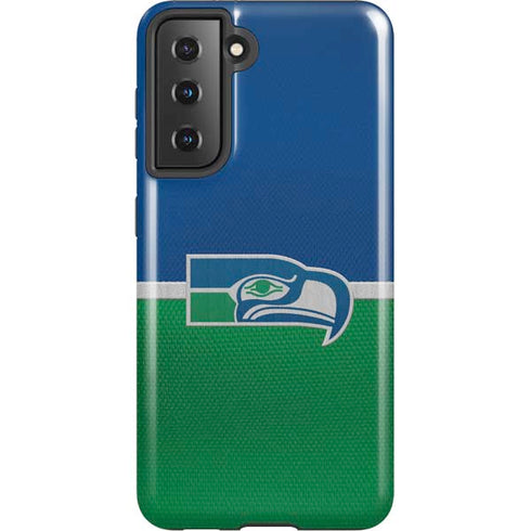 NFL Seattle Seahawks Vintage Galaxy S21 5G Pro Case