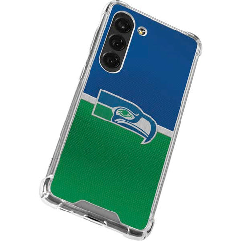 NFL Seattle Seahawks Vintage Galaxy S23 Clear Case