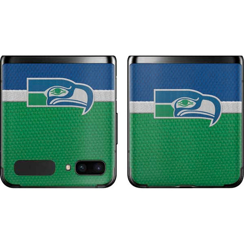 NFL Seattle Seahawks Vintage Galaxy Z Flip Skin
