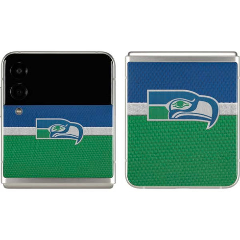 NFL Seattle Seahawks Vintage Galaxy Z Flip3 5G Skin