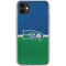 NFL Seattle Seahawks Vintage iPhone 11 Clear Case